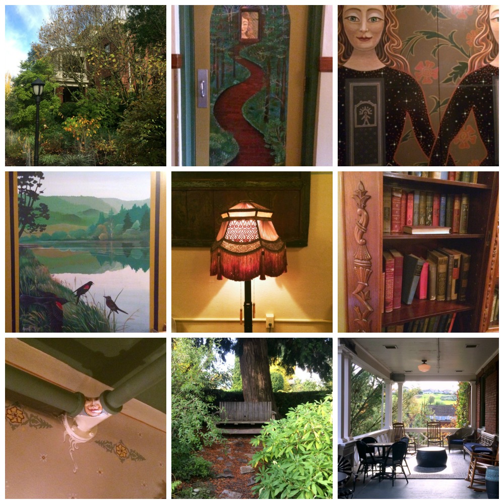 Glimpses of a day of writing